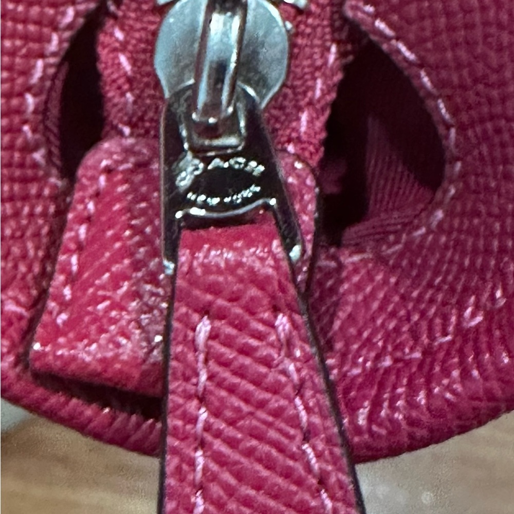 Coach Mini Hot Cerise (Cherry) Bag - Picture 6 of 7